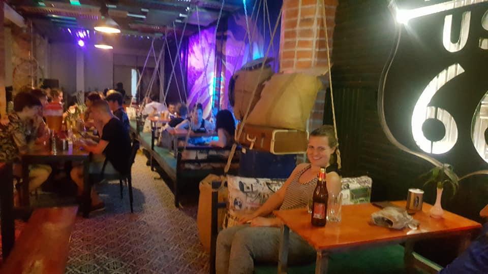 Route 66 Music Restaurant & Hostel Siem Reap Exteriör bild