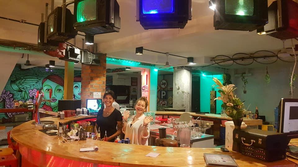 Route 66 Music Restaurant & Hostel Siem Reap Exteriör bild